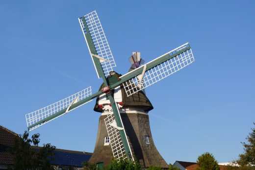 Norderney Windmühle Trauerschere