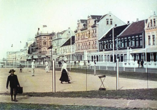 Kaiserstraße Norderney 1908