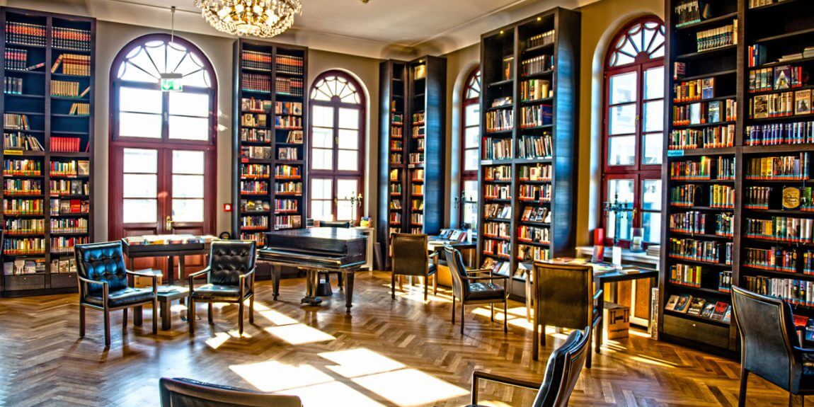 Bücherei im Konversationshaus