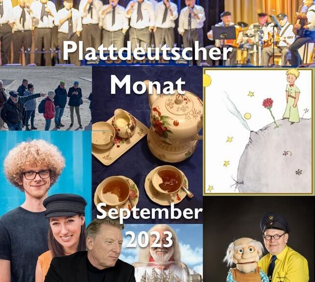 Plakat Plattdeutscher Monat